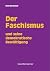 Der Faschismus und seine demokratische Bewältigung by Konrad Hecker