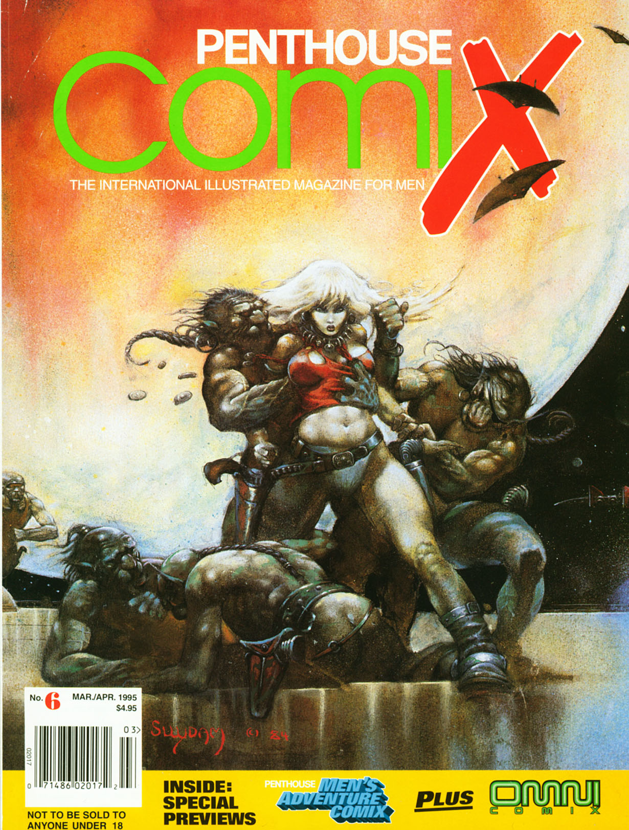 Penthouse Comix No. 6 (Paperback)