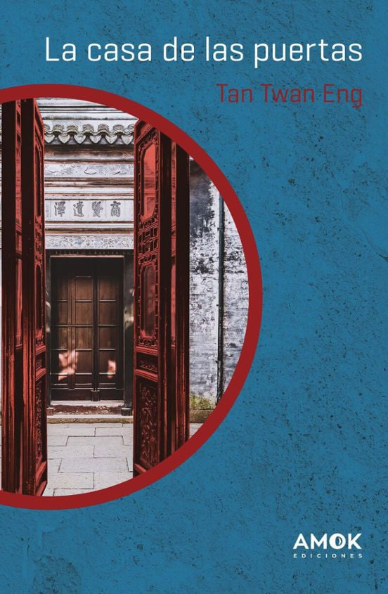 Portada de La casa de las puertas, de Tan Twan Eng