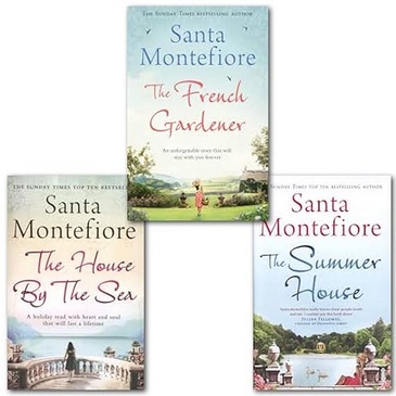 Santa Montefiore Collection 3 Books set: The Summer House, The French Gardener, The House By the Sea (Hardcover)