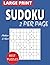 Large Print Sudoku Puzzle B...