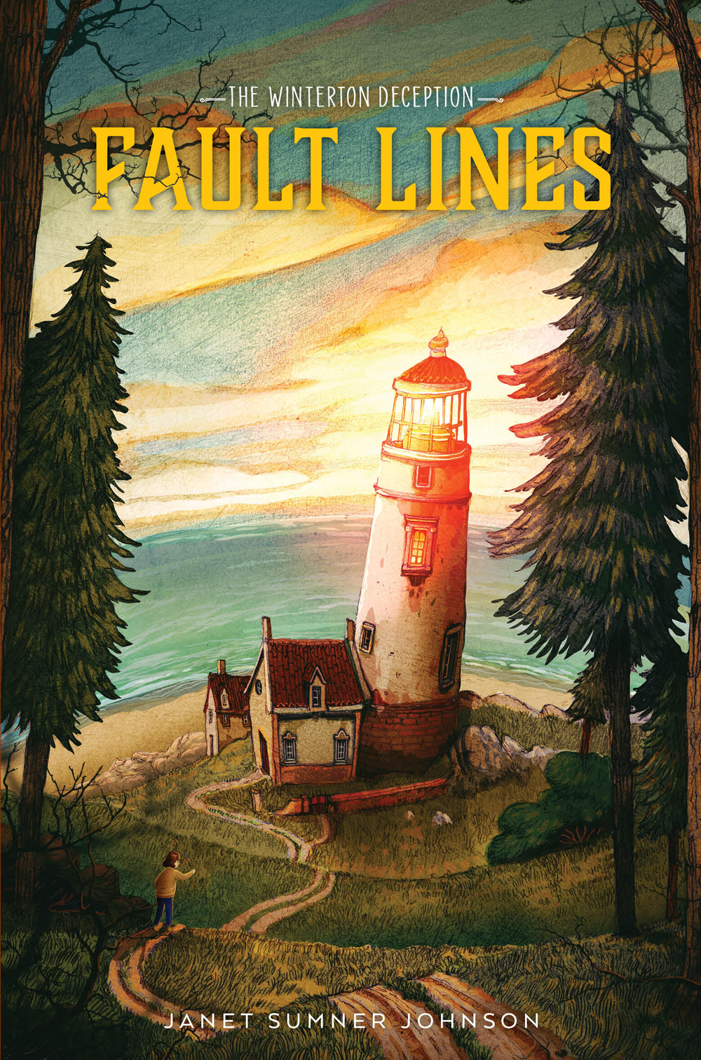 Book cover: Fault Lines by Janet Sumner Johnson