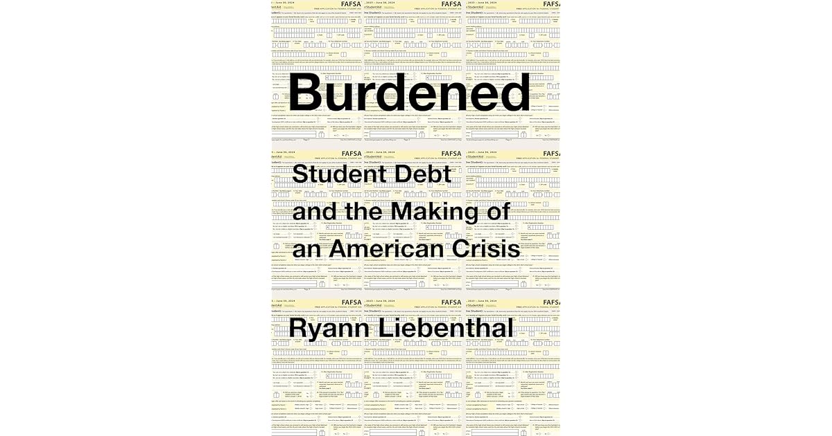 Book giveaway for Burdened Student Debt and the Making of an American