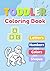 Toddler Coloring Book: Lett...