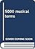 5000 musical terms by Damon Krukowski