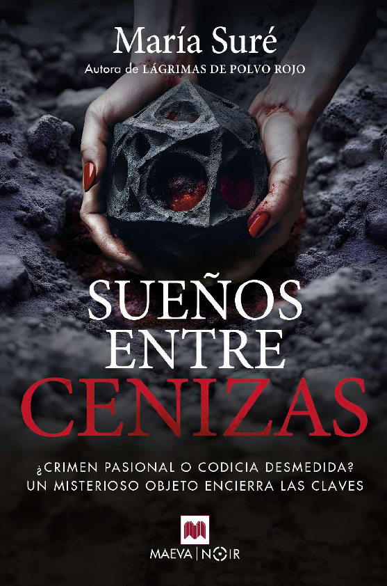 Portada de Sueños entre cenizas, de María Suré