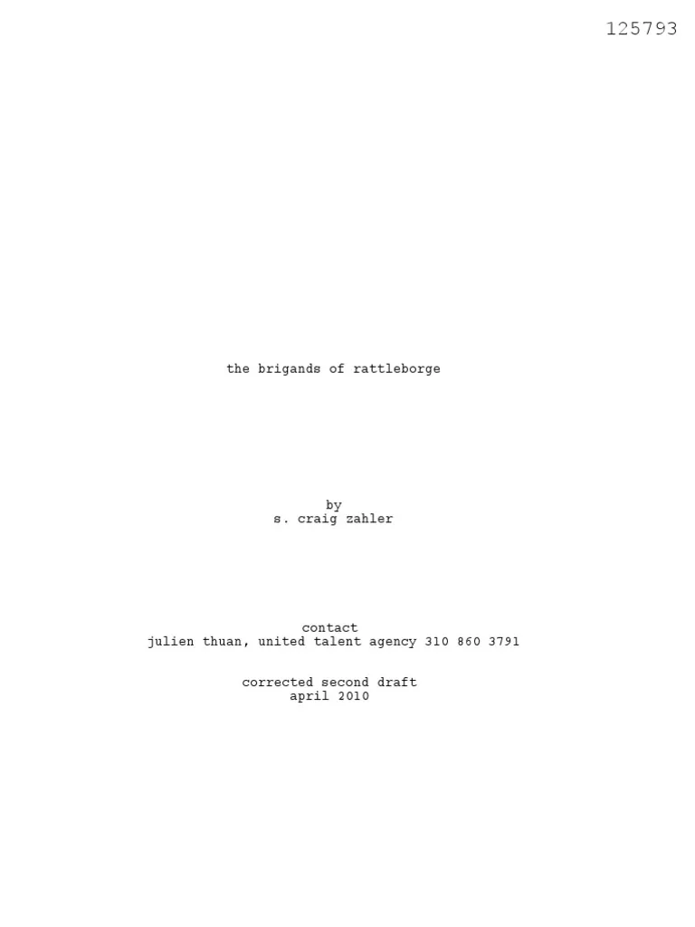 The Brigands of Rattleborge