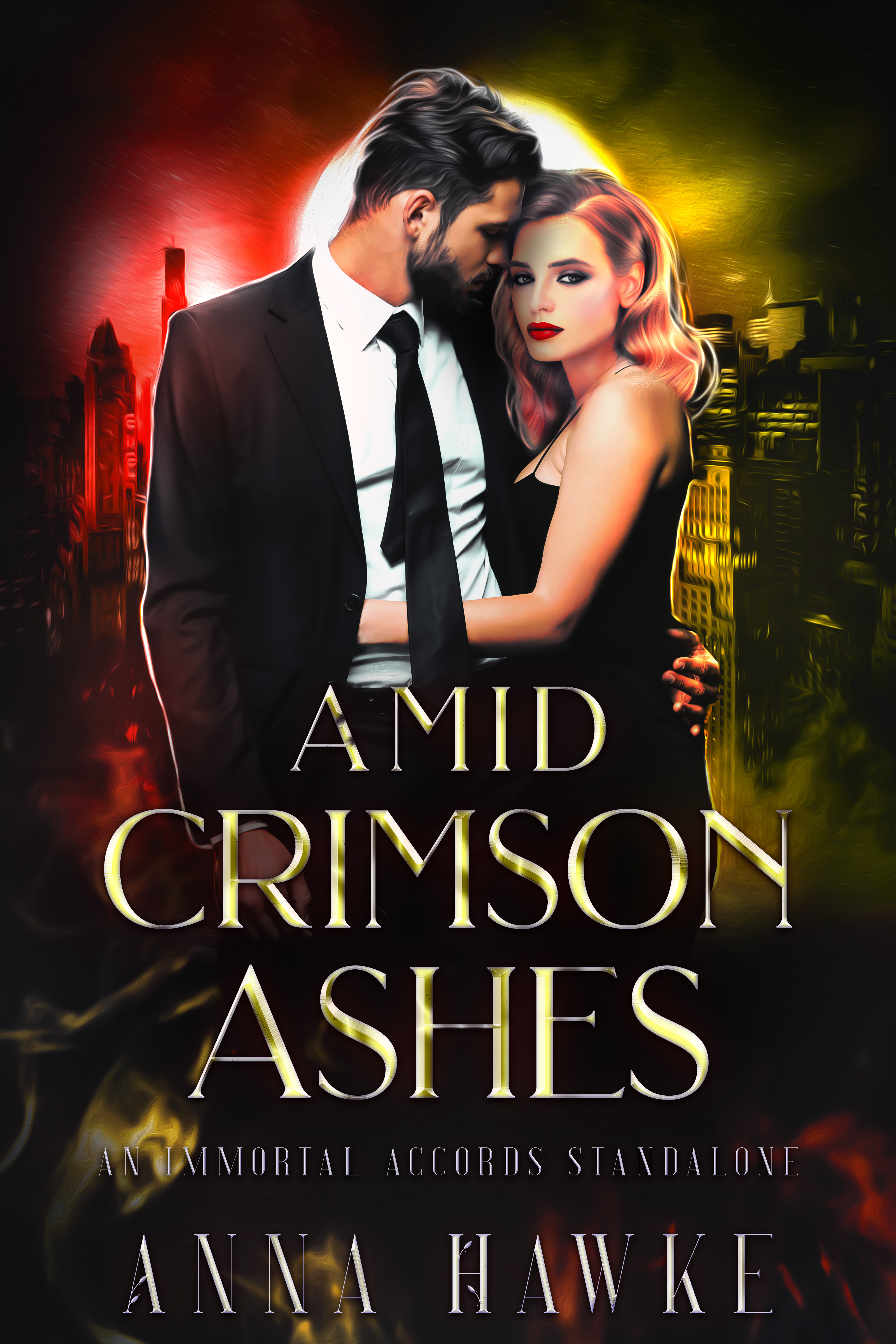 Amid Crimson Ashes (The Immortal Accords, #0)