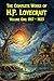 The Complete Works of H.P. Lovecraft Volume One: 1917-1923
