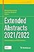 Extended Abstracts 2021/202...