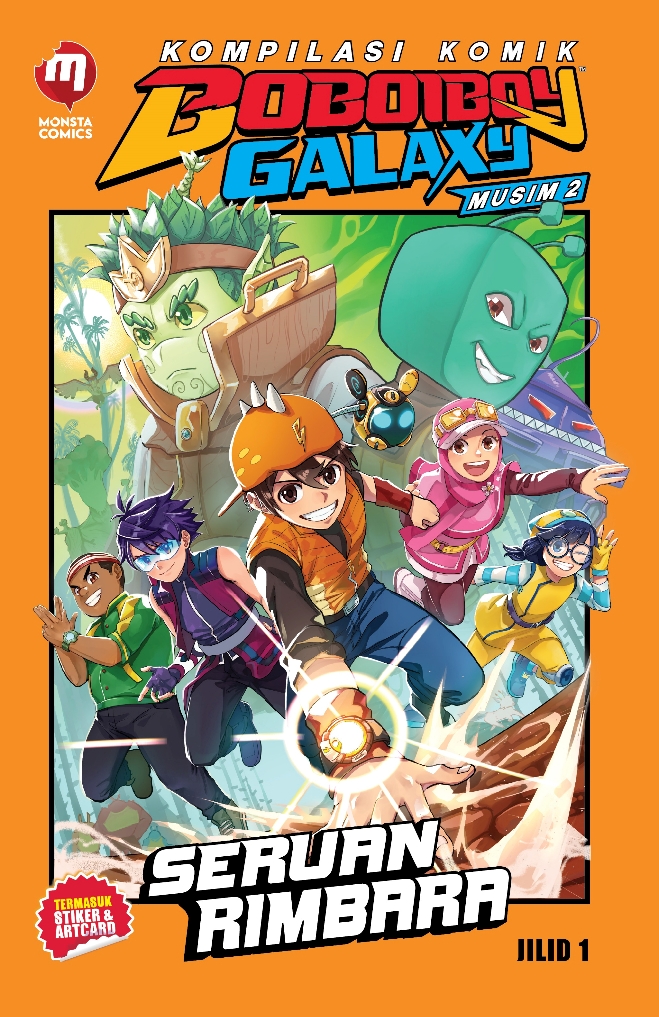 Kompilasi Komik Boboiboy Galaxy Musim 2 Jilid 1: Seruan Rimbara