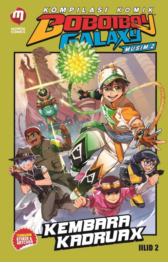 Kompilasi Komik Boboiboy Galaxy Musim 2 Jilid 2: Kembara Kadruax
