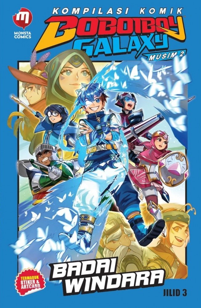 Kompilasi Komik Boboiboy Galaxy Musim 2 Jilid 3: Badai Windara