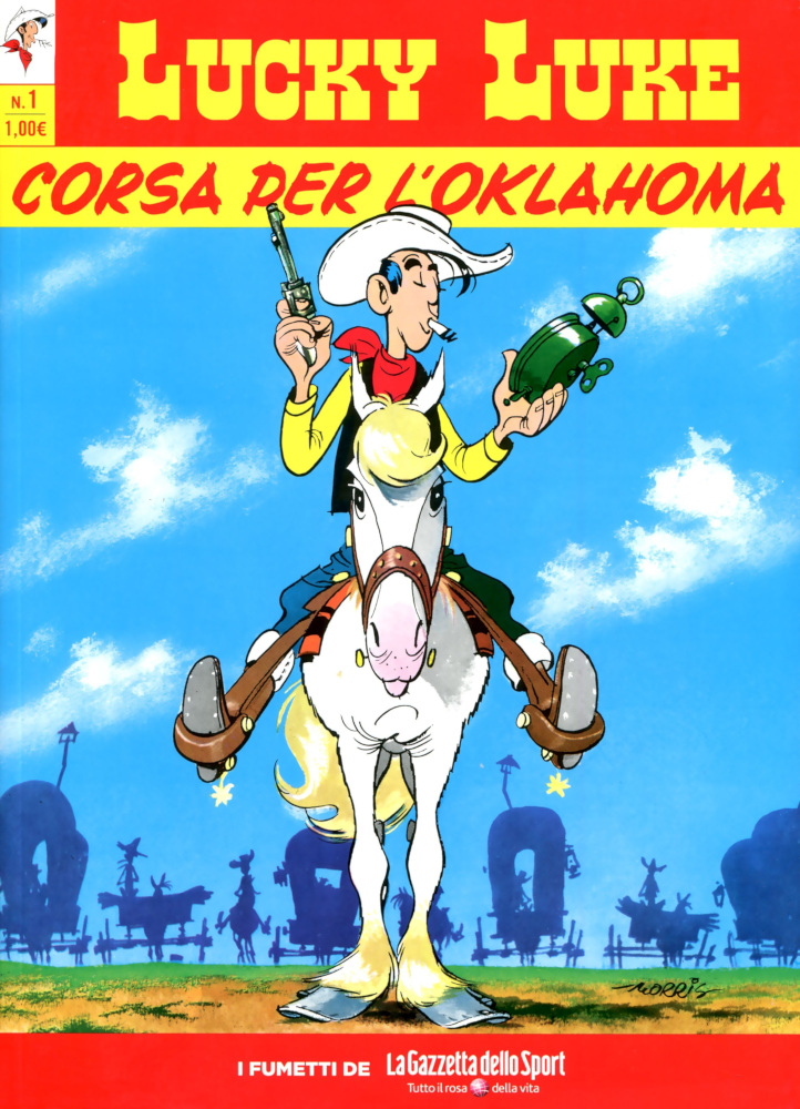 Corsa per l'Oklahoma (I fumetti de "La Gazzetta dello Sport": Lucky Luke #01)