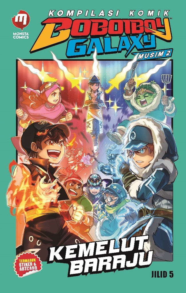 Kompilasi Komik Boboiboy Galaxy Musim 2 Jilid 5: Kemelut Baraju (Paperback)