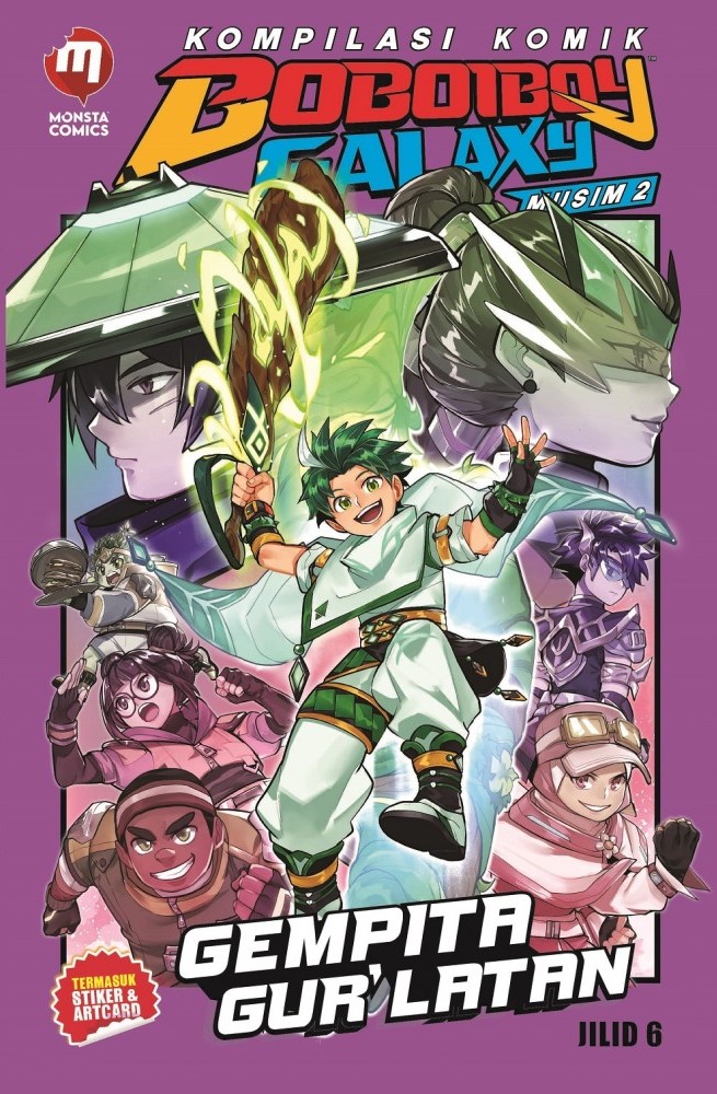 Kompilasi Komik Boboiboy Galaxy Musim 2 Jilid 6: Gempita Gur' Latan (Paperback)