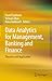 Data Analytics for Management, Banking and Finance: Theories and Application