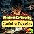 Medium Difficulty Sudoku Pu...