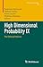 High Dimensional Probability IX: The Ethereal Volume (Progress in Probability Book 80)