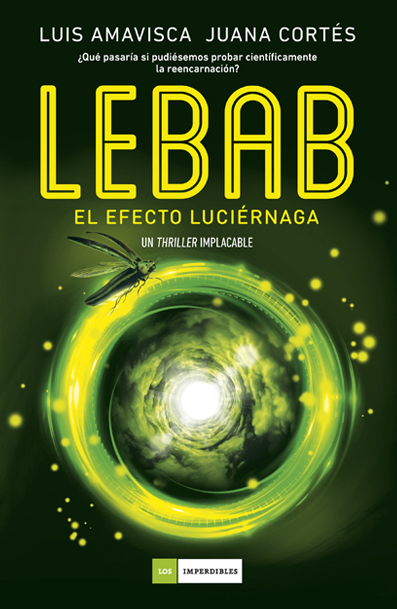 Portada de Lebab. El efecto luciérnaga, de Luis Amavisca