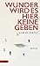 Wunder wird es hier keine geben by Goran Ferčec