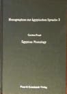 Egyptian Phonology: An Introduction to the Phonology of a Dead Language