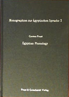 Egyptian Phonology: An Introduction to the Phonology of a Dead Language (Hardcover)
