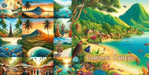 Comoros Canvas: Colorful, Cultural, Captivating Children's Alphabet Book (Beautiful Black History)