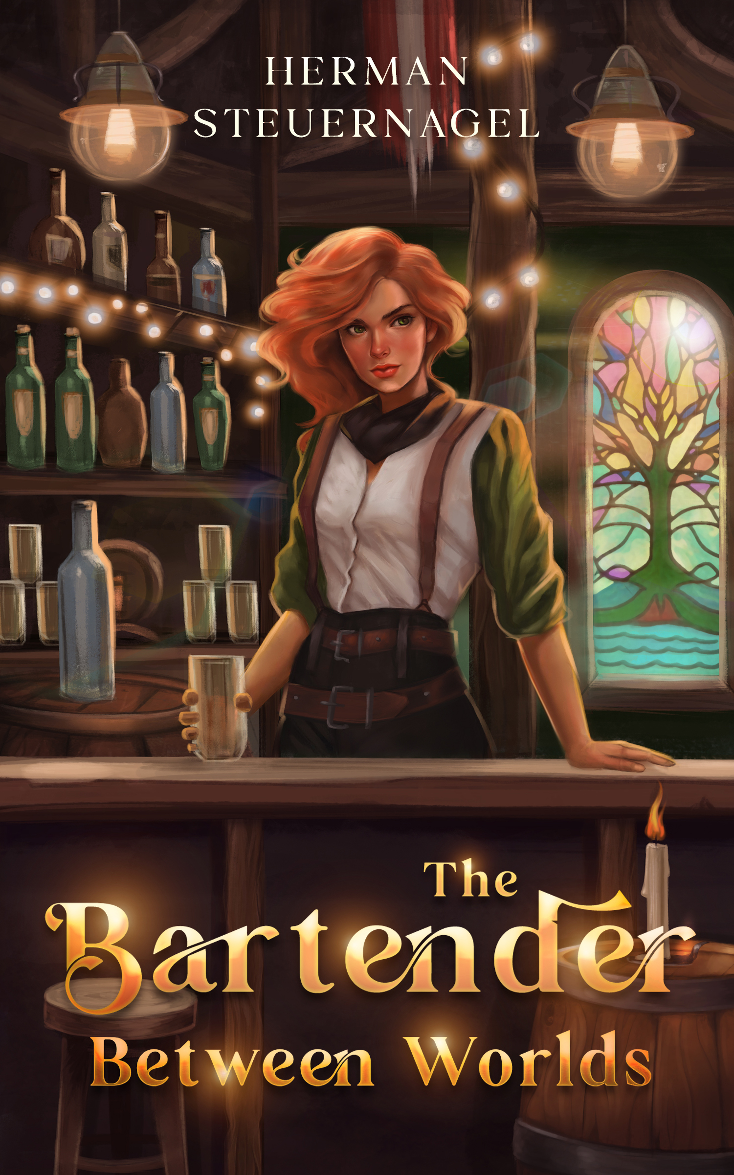The Bartender Between Worlds: A Cozy Fantasy Adventure (Greatest in the Multiverse)