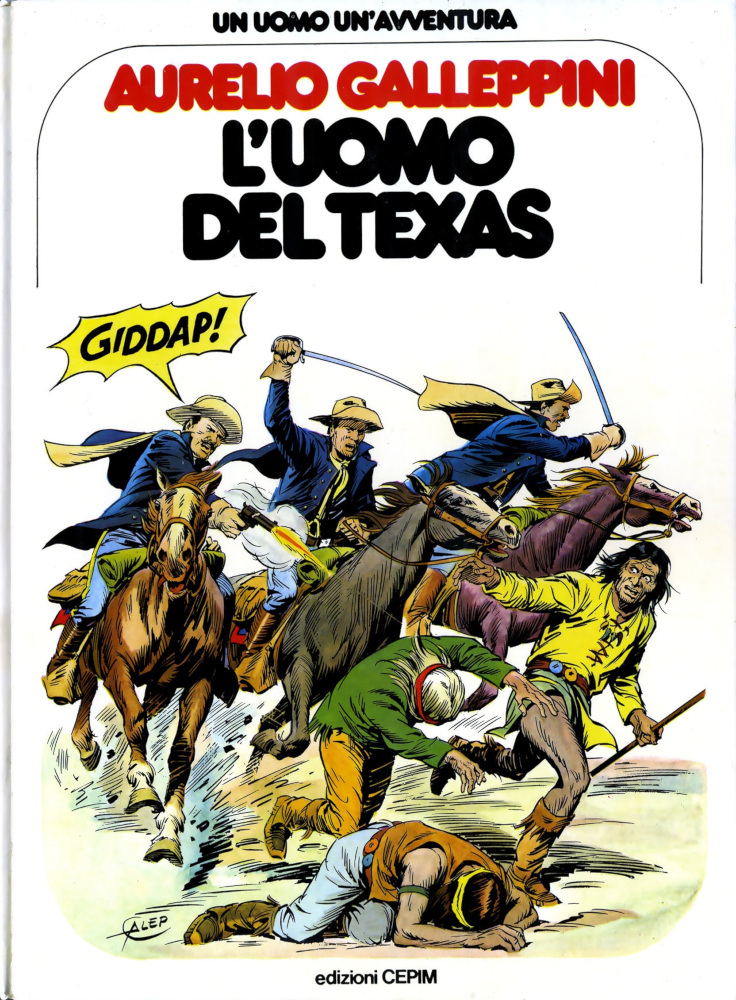 Un uomo un'avventura n. 9: L'uomo del Texas