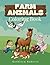 Farm Animals Coloring Book:...