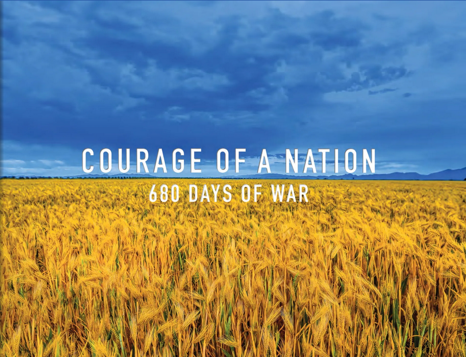 courage of a nation. 680 days of war (Hardcover)