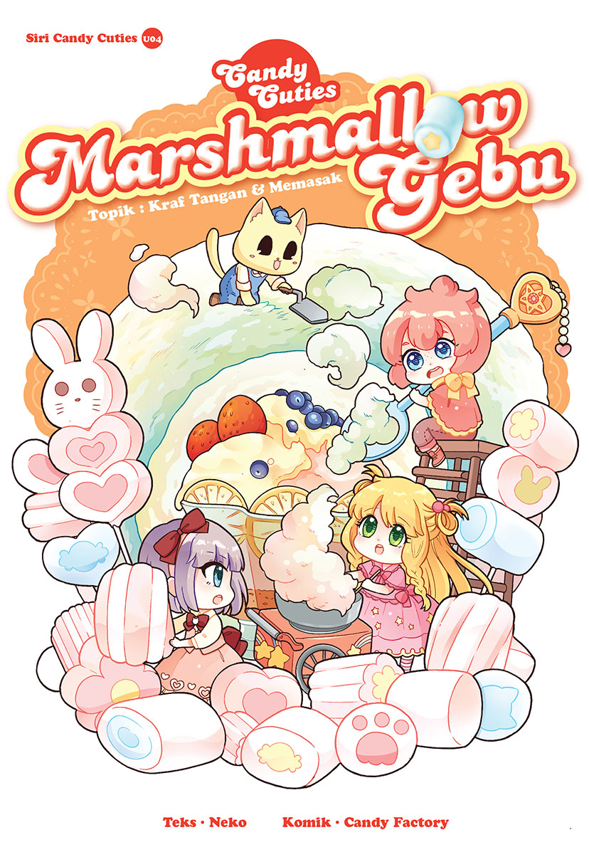 Siri Candy Cuties 04: Marshmallow Gebu [Kraf Tangan & Memasak]