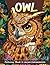 Owl Coloring Book by Maxwell Black
