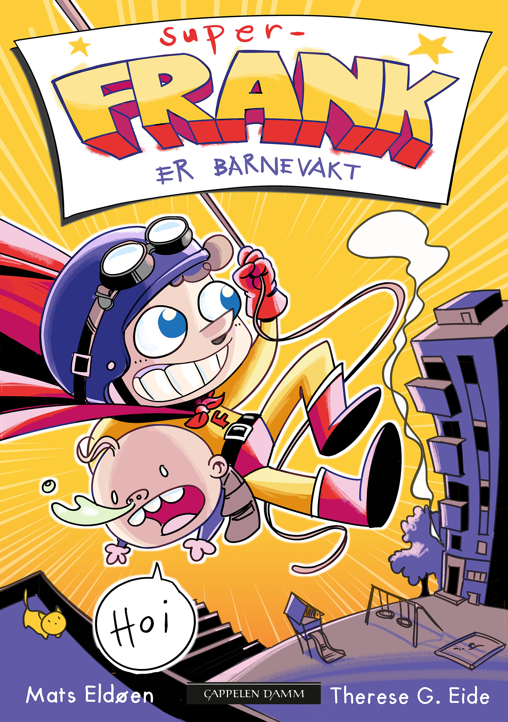 Super-Frank er barnevakt (Super-Frank, #1)