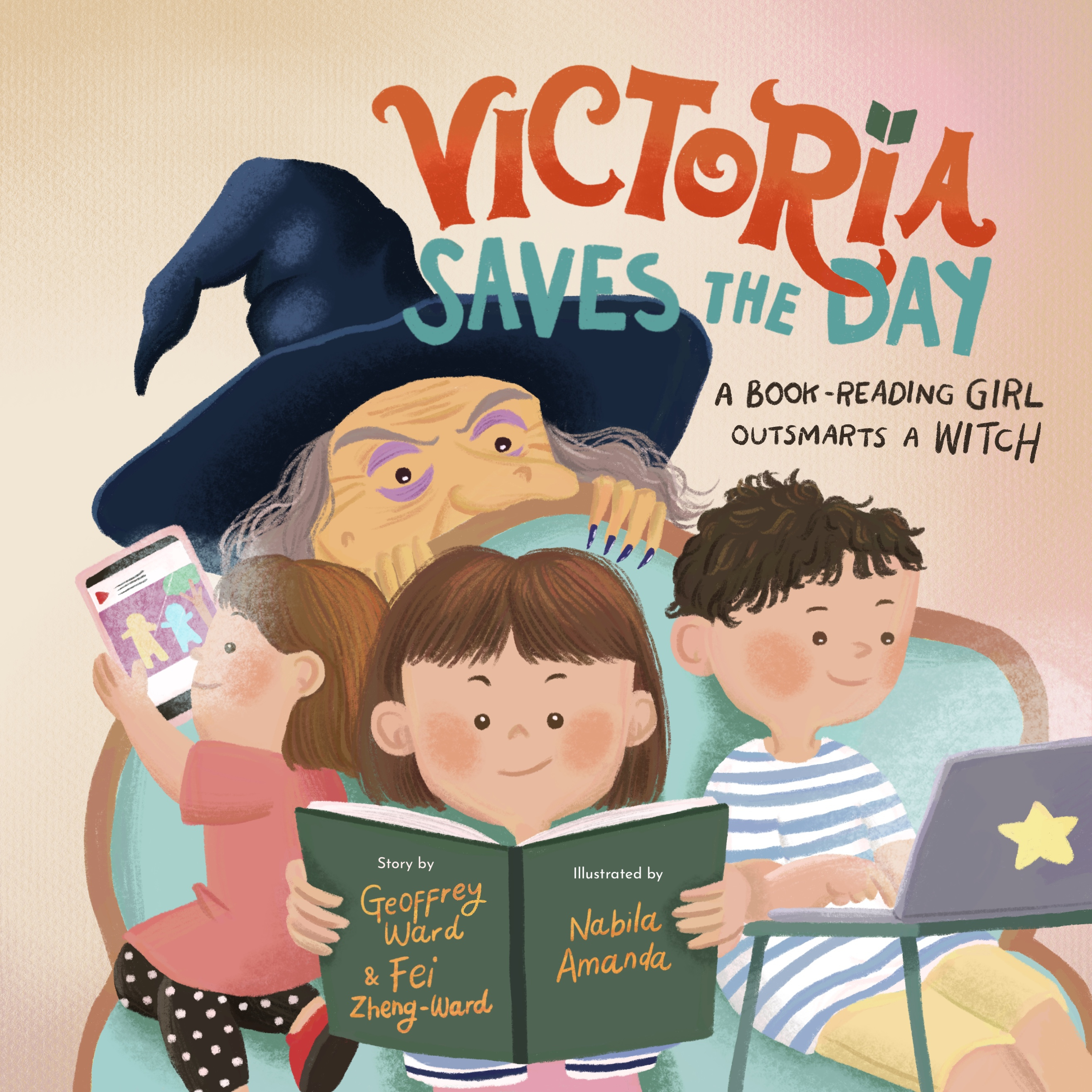 Victoria Saves the Day: A Book-Reading Girl Outsmarts a Witch
