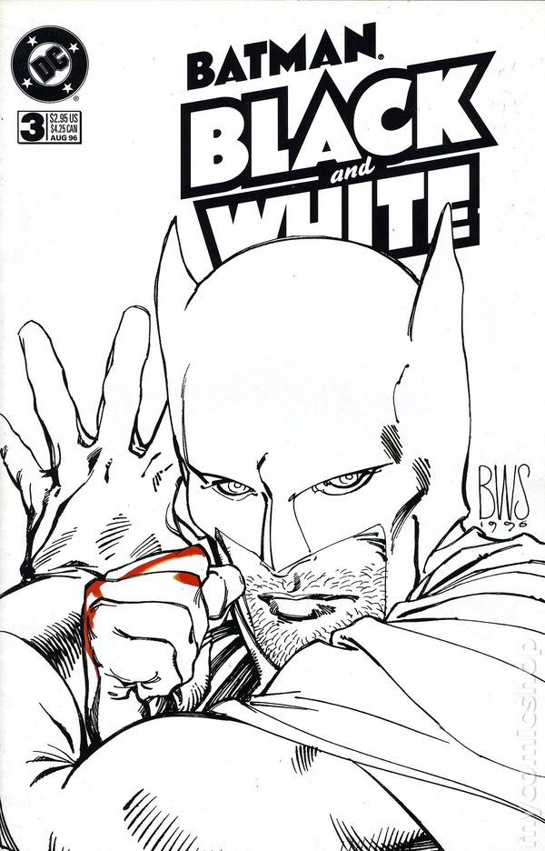 Batman Black and White, Aug 1996, Issue 3 (Comic)