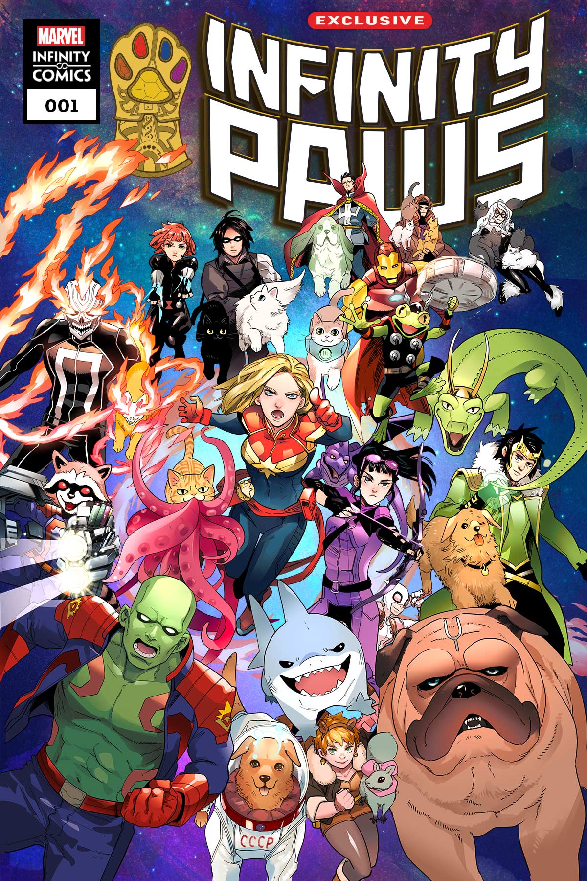 Infinity Paws Infinity Comic #1 (ebook)