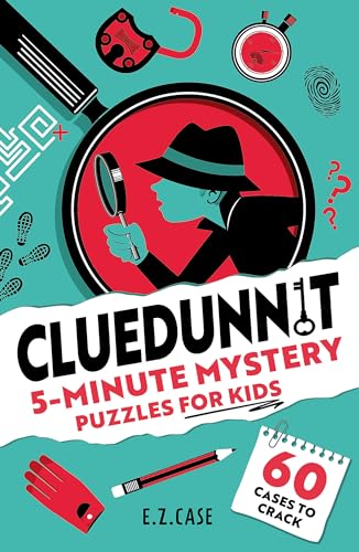 Cluedunnit: 5-Minute Mystery Puzzles for Kids (Paperback)
