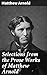 Selections from the Prose Works of Matthew Arnold: Insightful essays and cultural critique from a Victorian literary master