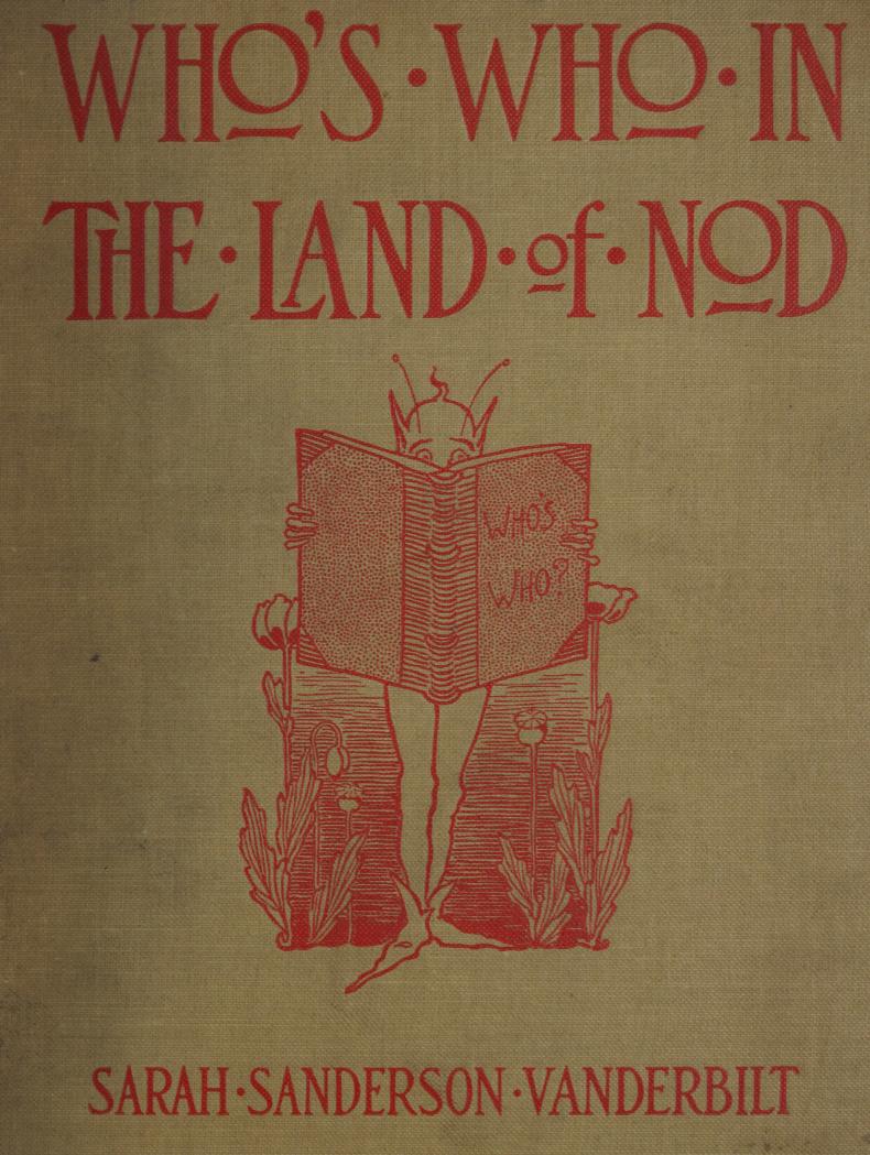 Who's who in the Land of Nod (Unknown Binding)