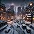 Snowy night New York a tale...