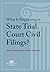 What Is Happening to State Trial Court Civil Filings?