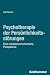 Psychotherapie Der Personli...