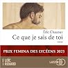 Ce que je sais de...