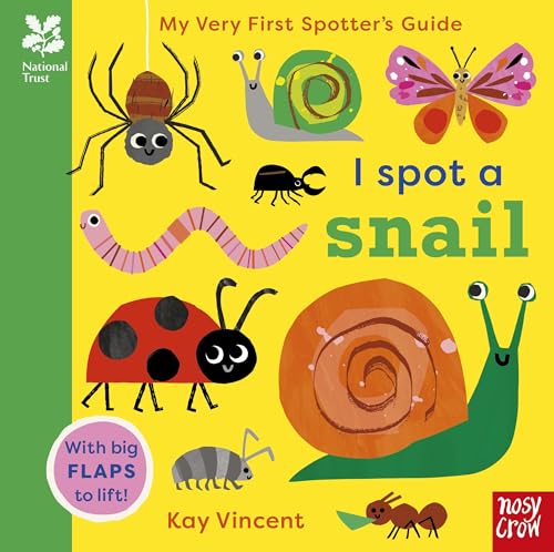 National Trust: My Very First Spotter's Guide: I Spot a Snail (Board Book)