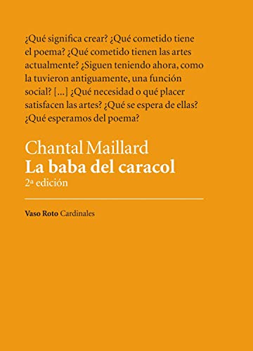 La baba del caracol (Cardinales nº 4) (Spanish Edition)