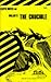 CliffsNotes on Miller's The...