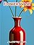 Flowers Vase Adults Colorin...