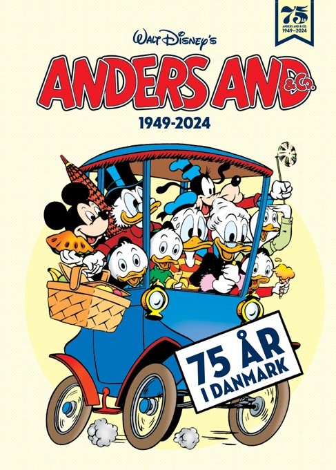 Walt Disney's Anders And & Co. 1949-2024: 75 år i Danmark